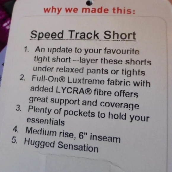 NWOT Lululemon Paradise Camo Speed Track Shorts 2 - Picture 6 of 8